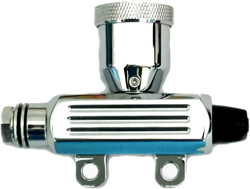 HardDrive - HardDrive Smooth Rear Master Cylinder - Chrome - 062013