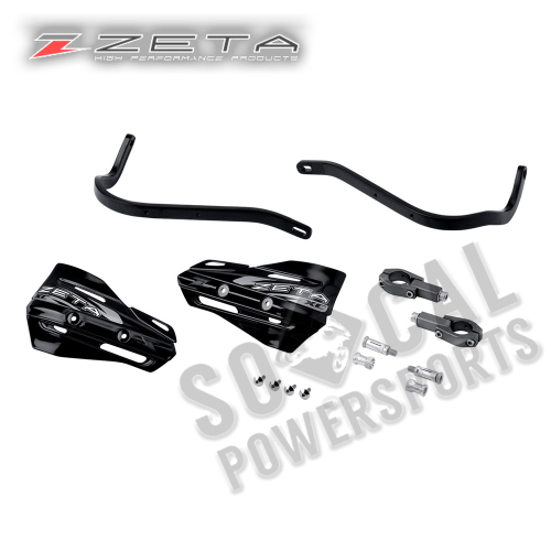 ZETA - ZETA Armor XC Handguard Kit - Black - ZE72-5019