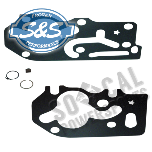 S&S Cycle - S&S Cycle HVHP (High Volume High-Pressure) Oil Pump Gasket Rebuild Kit - 31-6299
