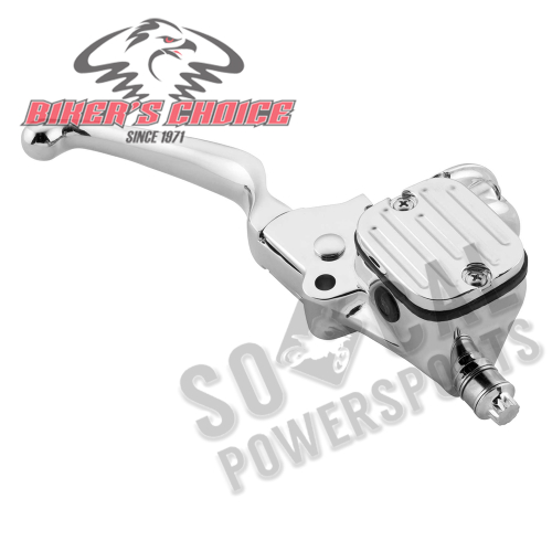 Bikers Choice - Bikers Choice Chopped Brake Master Cylinders - 9/16in. Bore Single Disc - 489987