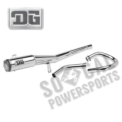 DG Performance - DG Performance Krome Power RCM Exhaust System - 26-4105