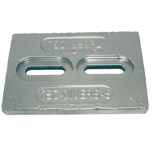 Tecnoseal - Tecnoseal Mini Aluminum Plate Anode 6" x 4" x 1/2"