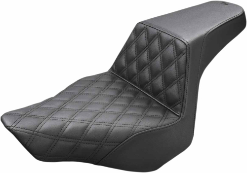 Saddlemen - Saddlemen Step-Up Front LS Seat - Black Diamond - 813-27-172