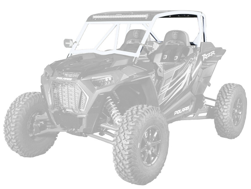 Pro Armor - Pro Armor Asylum Cage with Intrusion Bars - Matte White - P191C028MW