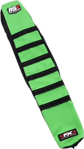Factory Effex - Factory Effex RS1 Seat Cover - Black Side/Green Top/Black Ribs - 22-29138