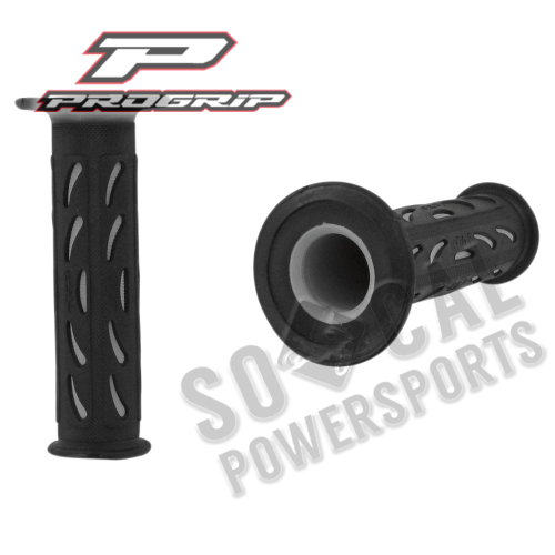 Pro Grip - Pro Grip 724 Dual Density Road Grips - Black/Gray - 724GYBK