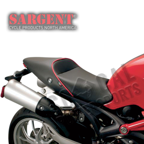 Sargent - Sargent World Sport Performance Seat with Black Accent - Low - WS-609-19