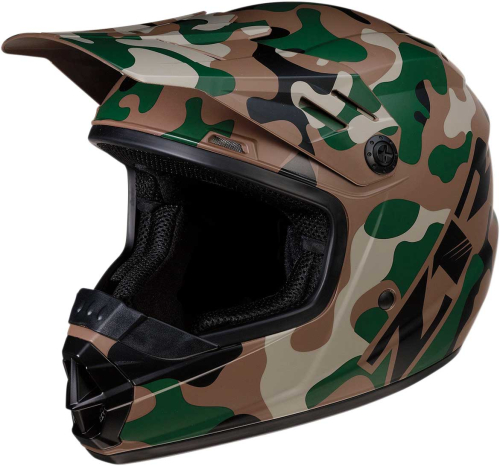 Z1R - Z1R Rise Ascend Graphic Youth Helmet - 0111-1258 - Camo/Woodland - Small