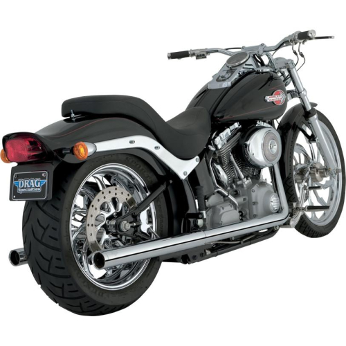 Vance & Hines - Vance & Hines Softail Duals Exhaust System - Chrome - 16893