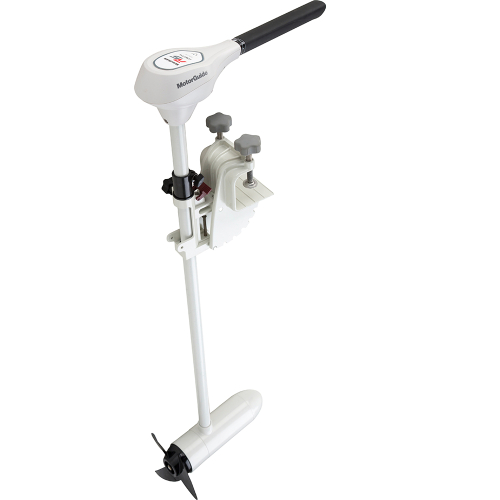 MotorGuide - MotorGuide R5-80SW Salt Water Digital Hand Control Transom Mount Trolling Motor - 80lb-42"-24V