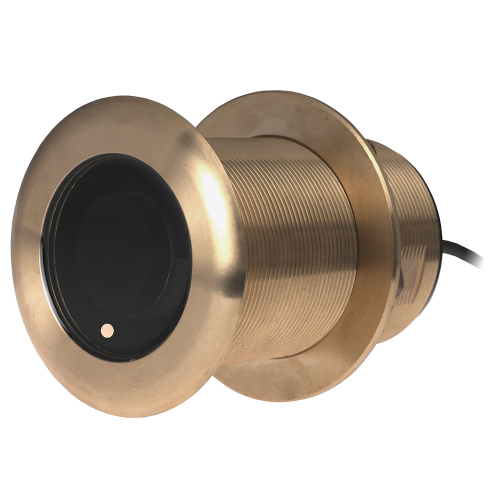 Raymarine - Raymarine B75H Bronze 0&deg; Low Profile D/T Thru-Hull Transducer - 600W CHIRP
