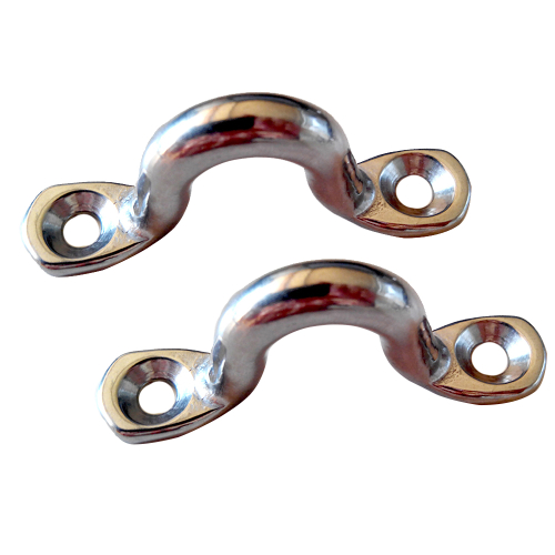 Taylor Made - Taylor Made Eye Strap Chrome Zamak - Pair