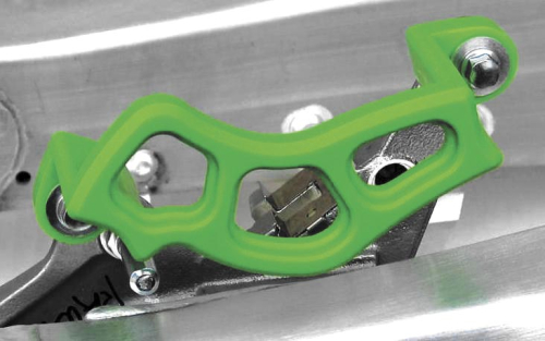 T.M. Designworks - T.M. Designworks Rear Brake Caliper Plastic Guard - Green - RBG-KAW-GR