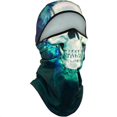 Zan Headgear - Zan Headgear SportFlex Series Convertible Balaclava - WB4L414 - Paint Skull - OSFM