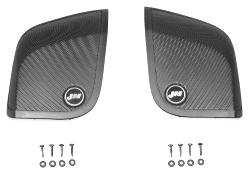 J&M - J&M Saddlebag Lid Speaker Grill Set - HGRL-SD06