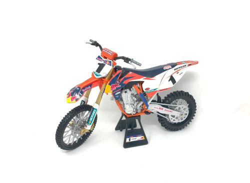 New Ray Toys - New Ray Toys Offroad 1:10 Scale Motorcycle - Red Bull KTM450SX-F Ryan Dungey #1 - 57953