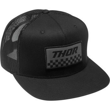 Thor - Thor Checker Hat - 2501-3993 - Black/Charcoal - OSFM