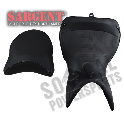 Sargent - Sargent World Sport Performance Seat with Black Accent - Low - WS-624-19