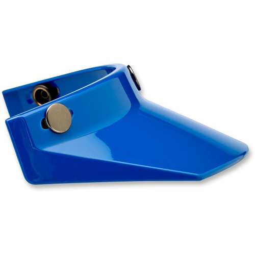 Biltwell Inc. - Biltwell Inc. 3 Snap Moto Visor - No Vent - Blue - MV-BLU-00-SD