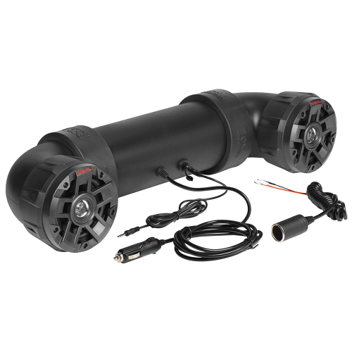 Boss Audio - Boss Audio UTV4B Amplified All Terrain Sound System w/4" Marine Speakers &amp; 1" Tweeters - Black