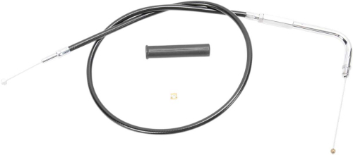Drag Specialties - Drag Specialties Black Vinyl Throttle Cable - 26 1/2in. - 4332600B