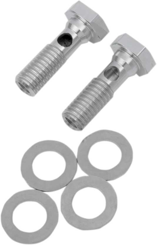 Drag Specialties - Drag Specialties Breather Bolt Kit - 1/2in. - 13 - 120231