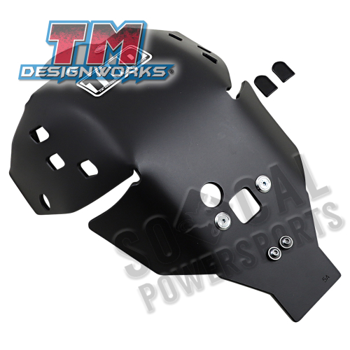 T.M. Designworks - T.M. Designworks Skid Plate - Black - HOMC-250-BK