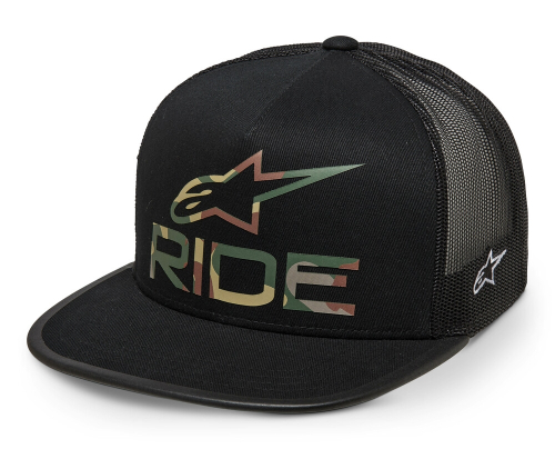 Alpinestars - Alpinestars Ride  4.0 Camo Trucker Hat - 1214-81713-10-OS