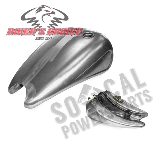 Bikers Choice - Bikers Choice 2in. Stretched Steel Gas Tank - 4 Gal. - 482939