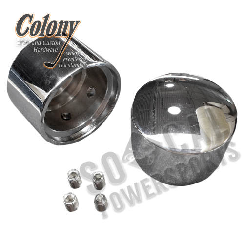 Colony - Colony Rear Axle Covers - Dome - 2725-2