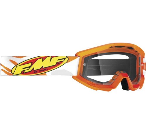 FMF Racing - FMF Racing PowerCore Assault Goggles - F-50050-00002 - Gray / Clear Lens - OSFM