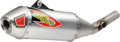 Pro Circuit - Pro Circuit T-6 Stainless Slip-On with Removable Spark Arrestor - 0122125A