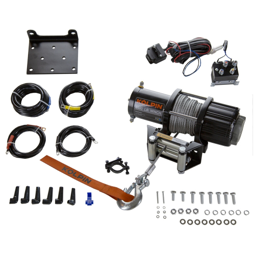 Kolpin - Kolpin Steel Quick Mount Winch - 2500lbs. - 26-5000