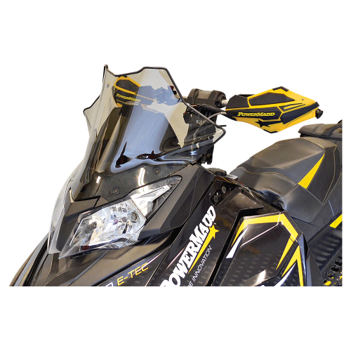 Powermadd - Powermadd Cobra Windshield - 14in. - Smoke - 13521 Tinted Size 12in.