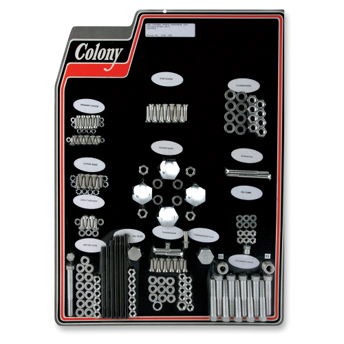 Colony - Colony Complete Stock Hardware Kit - Cadmium - 8301 CAD