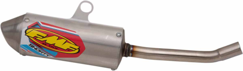 FMF Racing - FMF Racing PowerCore 2.1 Shorty Silencer - Titanium - 025259
