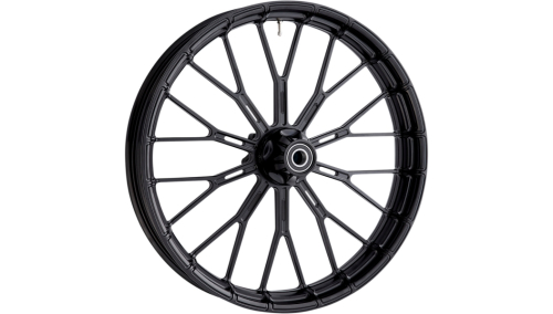 Arlen Ness - Arlen Ness Forged Billet Y-Spoke Front Rim - 21in. x 3.50in. - Black - 71-541