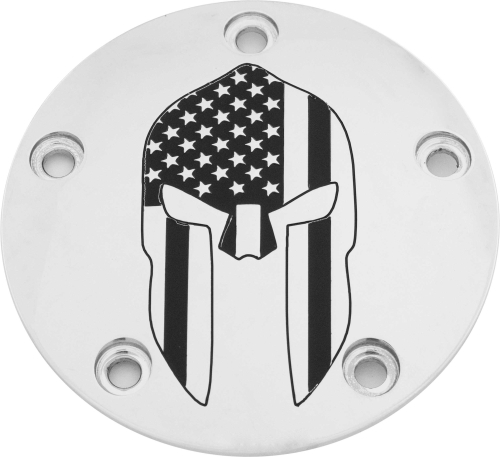 Custom Engraving LTD - Custom Engraving LTD Culture Points Cover for Spartan - Chrome - TC - PATR20-04
