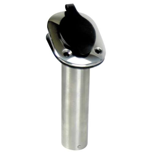 Whitecap - Whitecap 30&#176; Flush Mount Rod Holder - 304 Stainless Steel - 9-1/4"