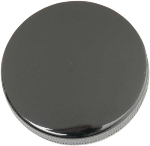 Drag Specialties - Drag Specialties Aluminum Gas Cap - Non-Vented - Gloss Black - 012761