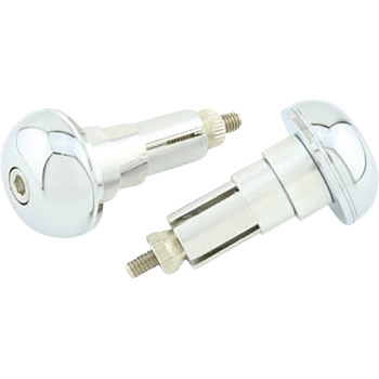 Highsider - Highsider Handlebar End Weights - Chrome - 161-061