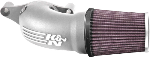 K&N Engineering - K&N Engineering Aircharger Intake System - Silver - 57-1139S
