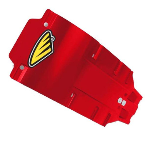Cycra - Cycra Speed Armor High Impact Skid Plate - Red - 1CYC-6002-33