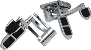 Belt Drives Ltd - Belt Drives Ltd Forward Controls - Flat Surface - Chrome - GMA-FC-200C