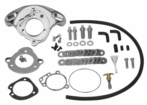 S&S Cycle - S&S Cycle Single Bore Tuned Induction System Adapter Bracket Kit - Super E or G Carb - 106-4974