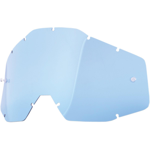 100% - 100% Dual Anti-Fog Lens for Racecraft/Accuri Goggles - Blue - 51001-002-02