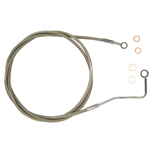 Magnum - Magnum XR Stainless Extreme Response Front Brake Line Kit - +6in. - Stainless Steel - SSC1402-70