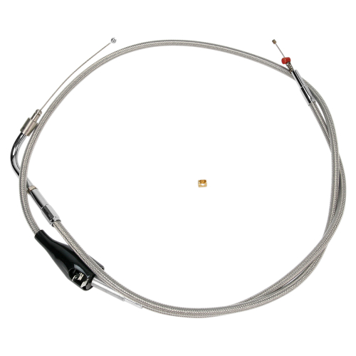 Barnett - Barnett Stainless Clear-Coated Idle-Cruise Cable (+6in.) - 102-30-41002-06