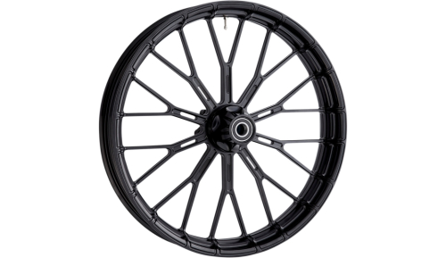 Arlen Ness - Arlen Ness Forged Billet Y-Spoke Rear Rim - 18in. x 5.50in. - Black - 71-540