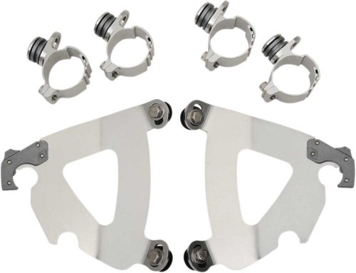 Memphis Shades - Memphis Shades Plate for Road Warrior Fairing - Polished - MEK2030